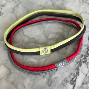 Lululemon DANCE! Two Strap Headband - Set of 2